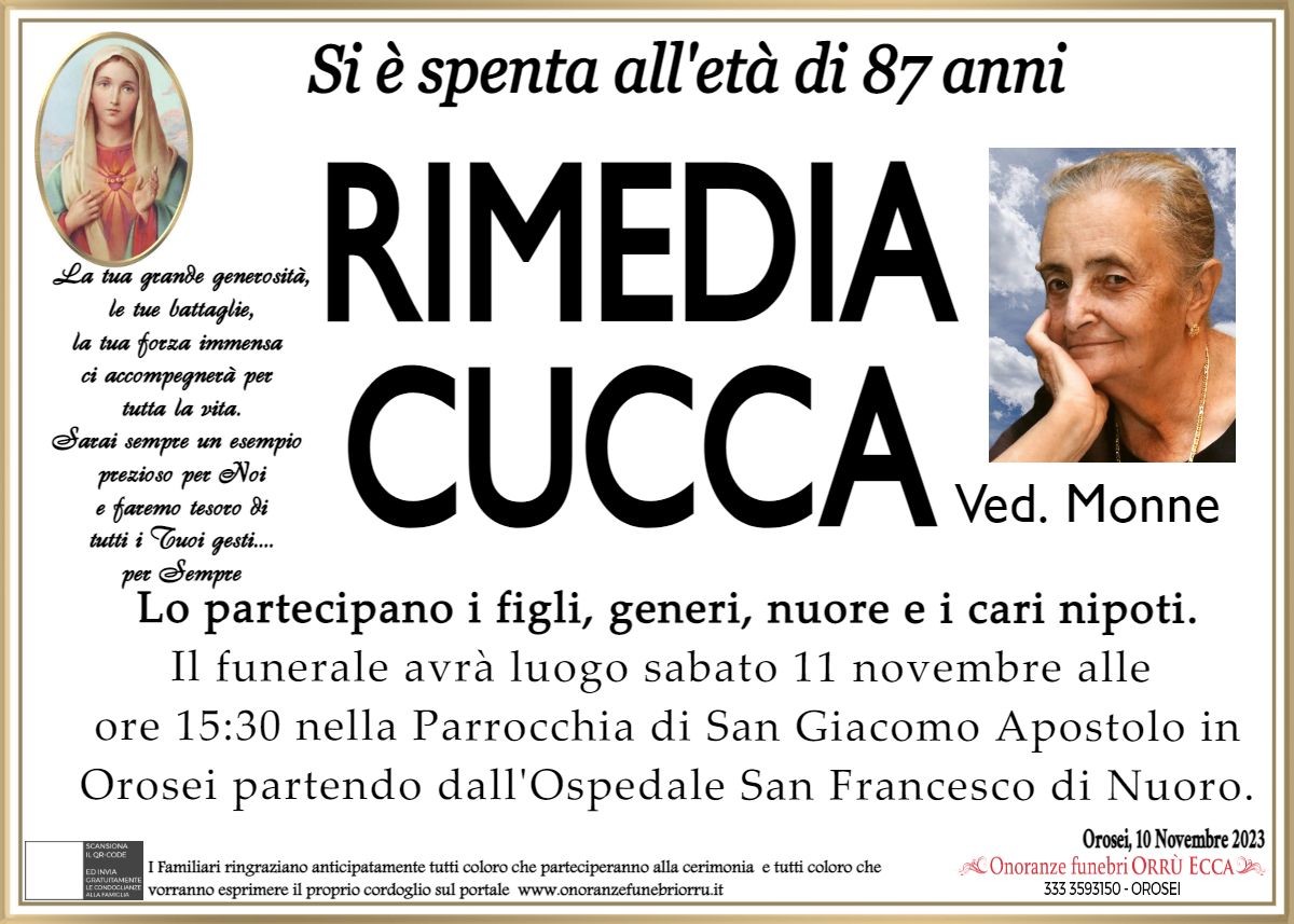 MANIFESTO RIMEDIA CUCCA