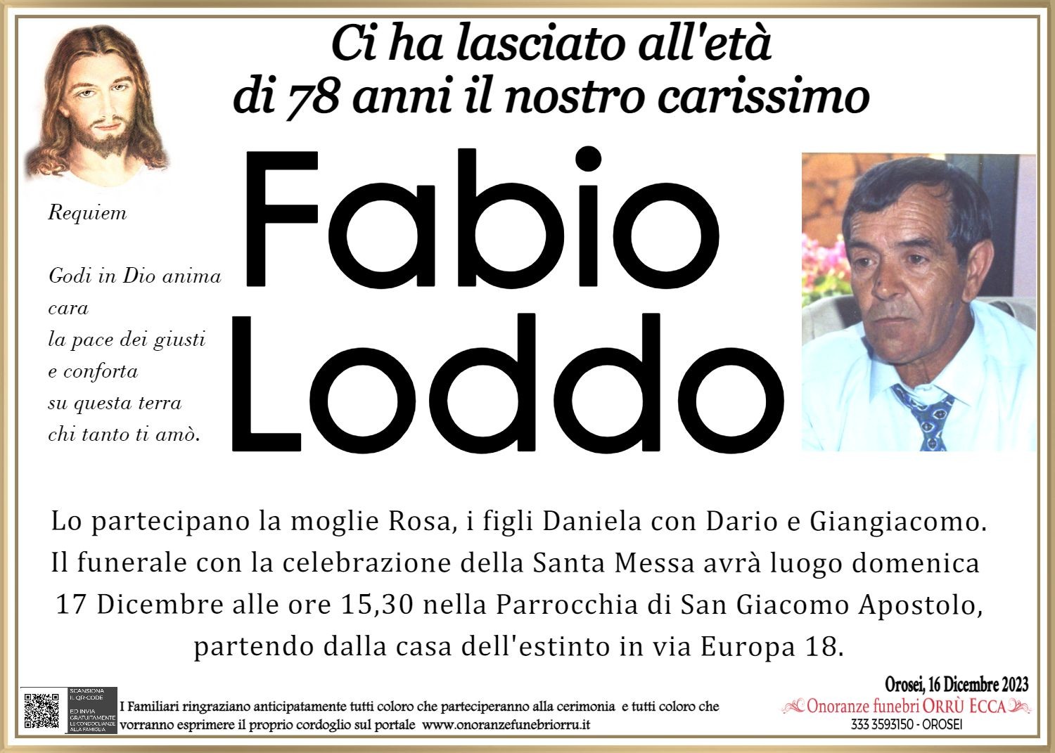 MANIFESTO Fabio Loddo