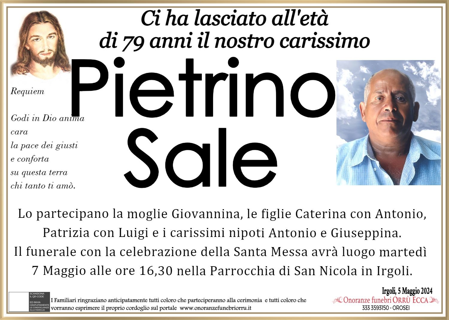 MANIFESTO Pietrino Sale