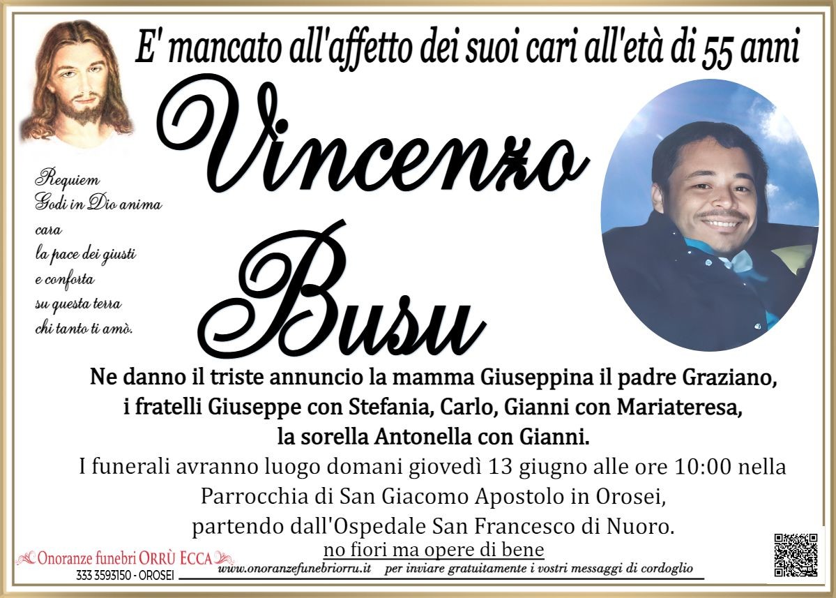 MANIFESTO Vincenzo Busu