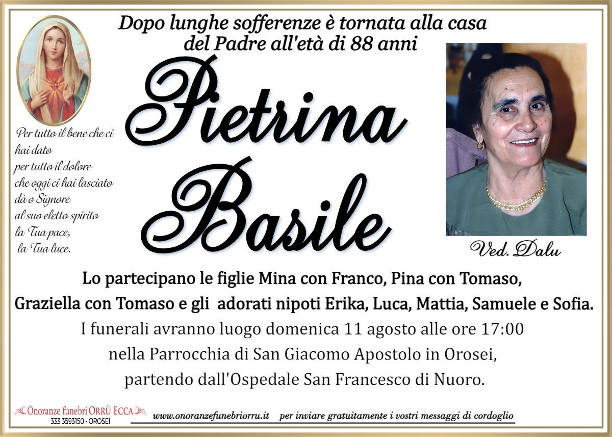 MANIFESTO Pietrina Basile