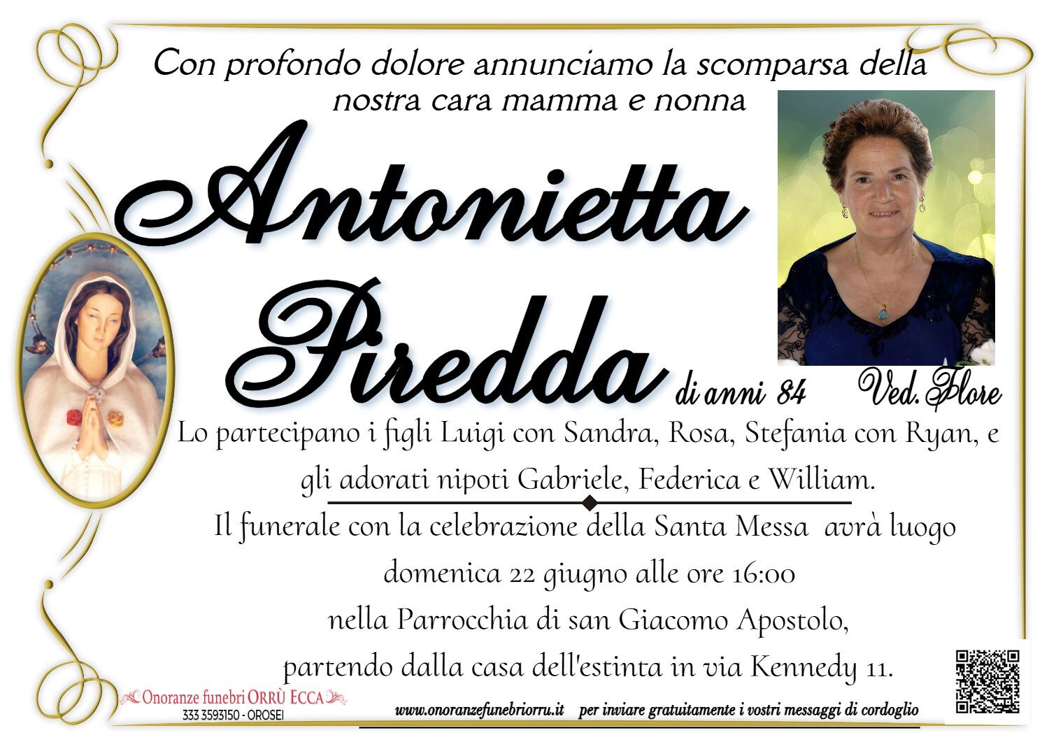MANIFESTO Antonietta Piredda