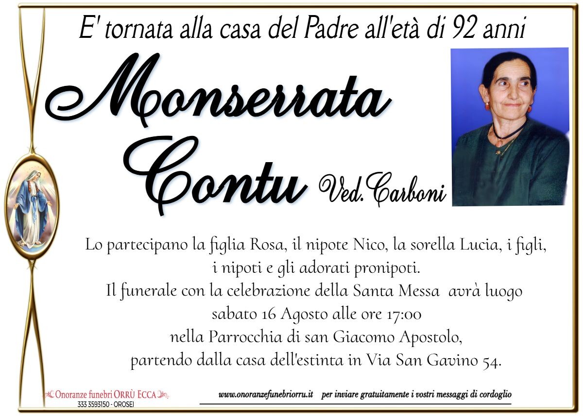 MANIFESTO Monserrata Contu