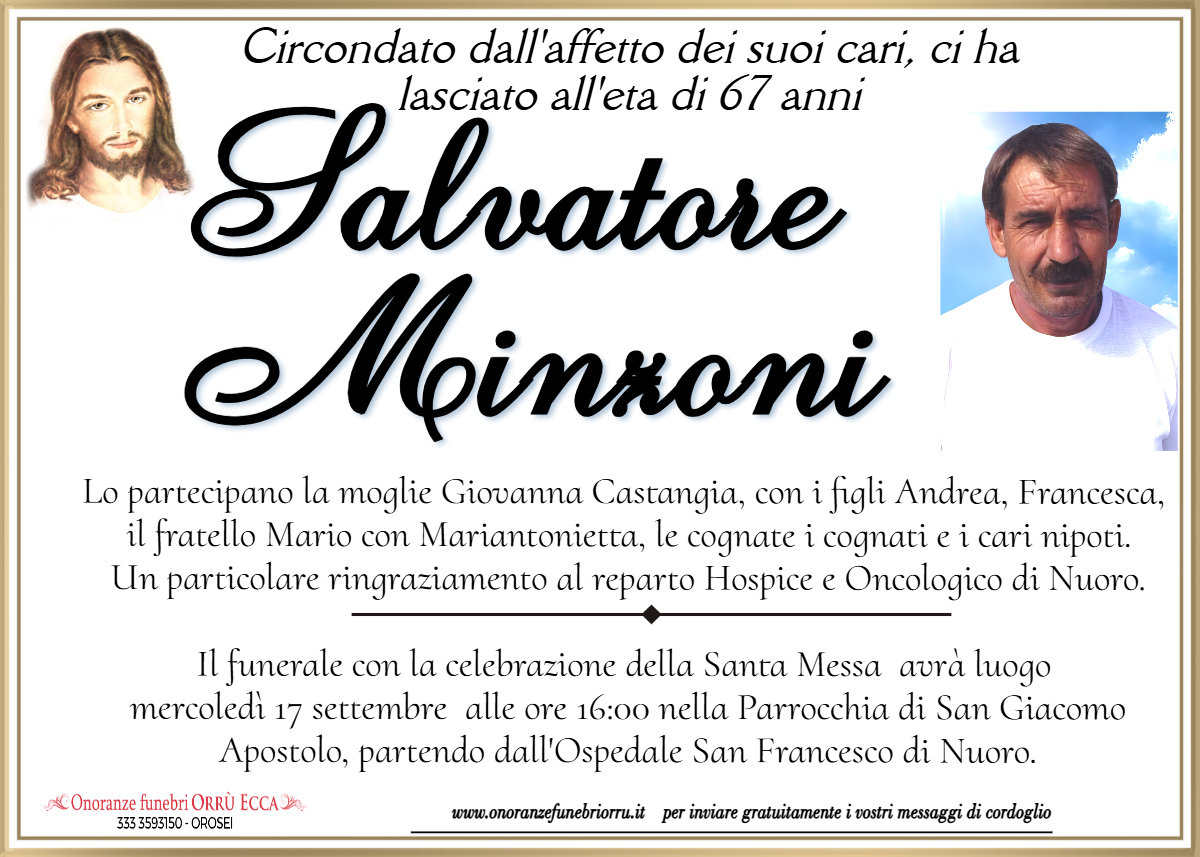 MANIFESTO Salvatore Minzoni