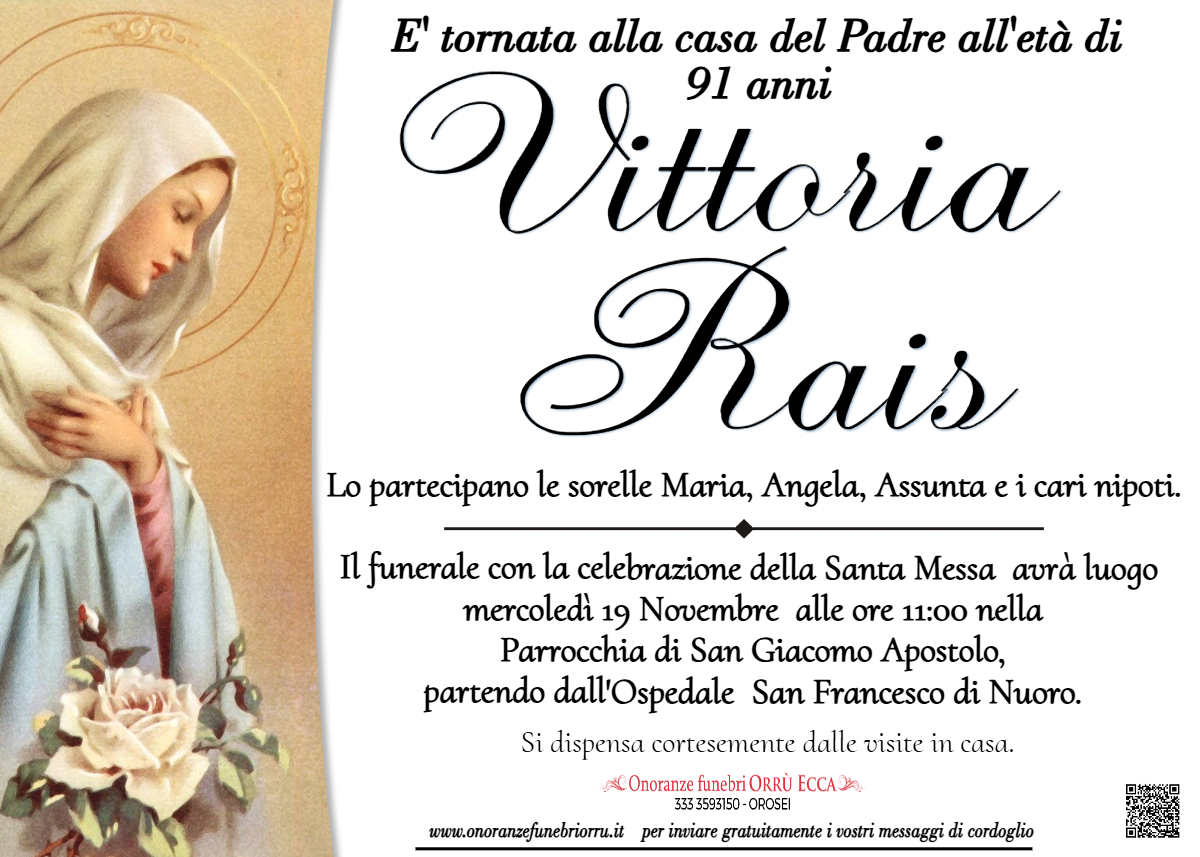 MANIFESTO Vittoria Rais