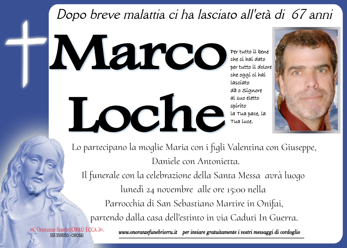 MANIFESTO Marco Loche