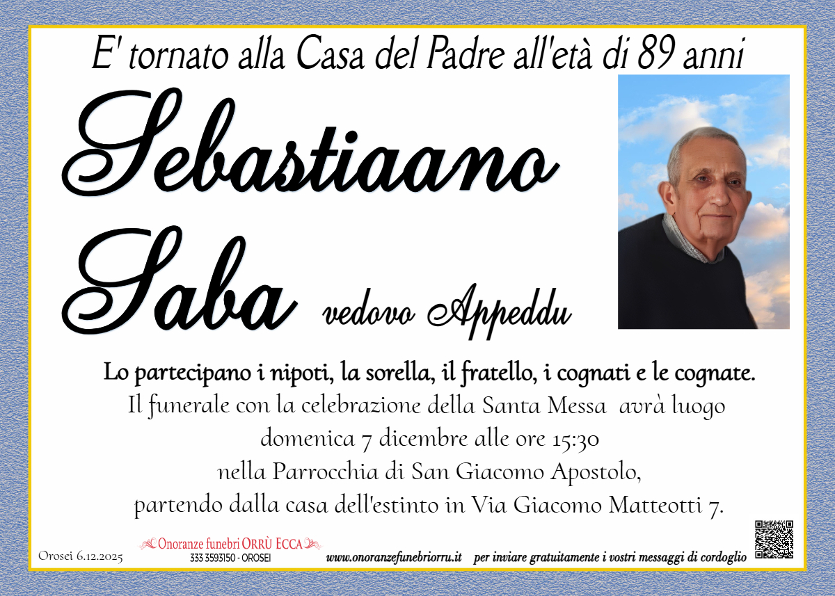 MANIFESTO Sebastiano Saba