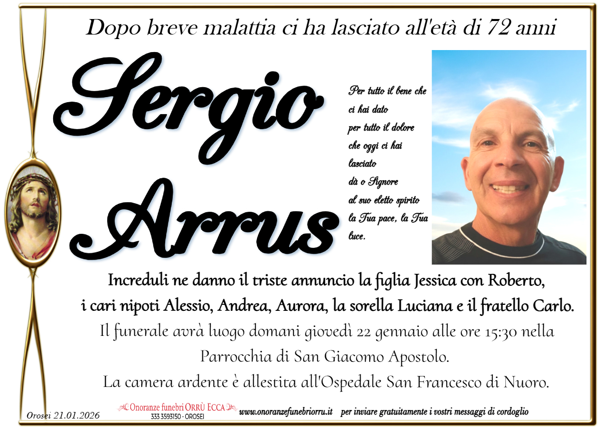 MANIFESTO Sergio Arrus