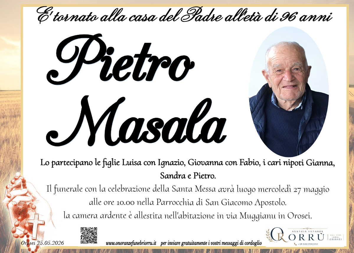 MANIFESTO Pietro Masala
