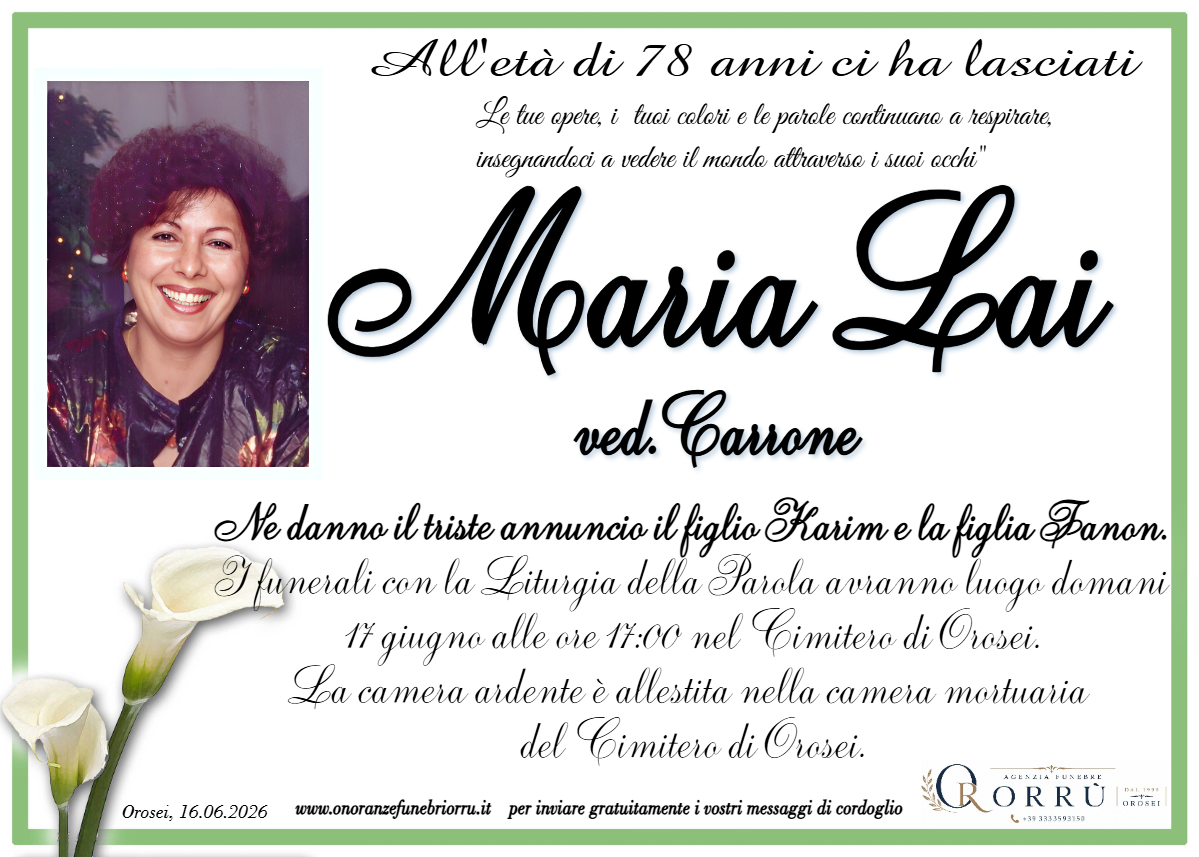MANIFESTO Maria Lai
