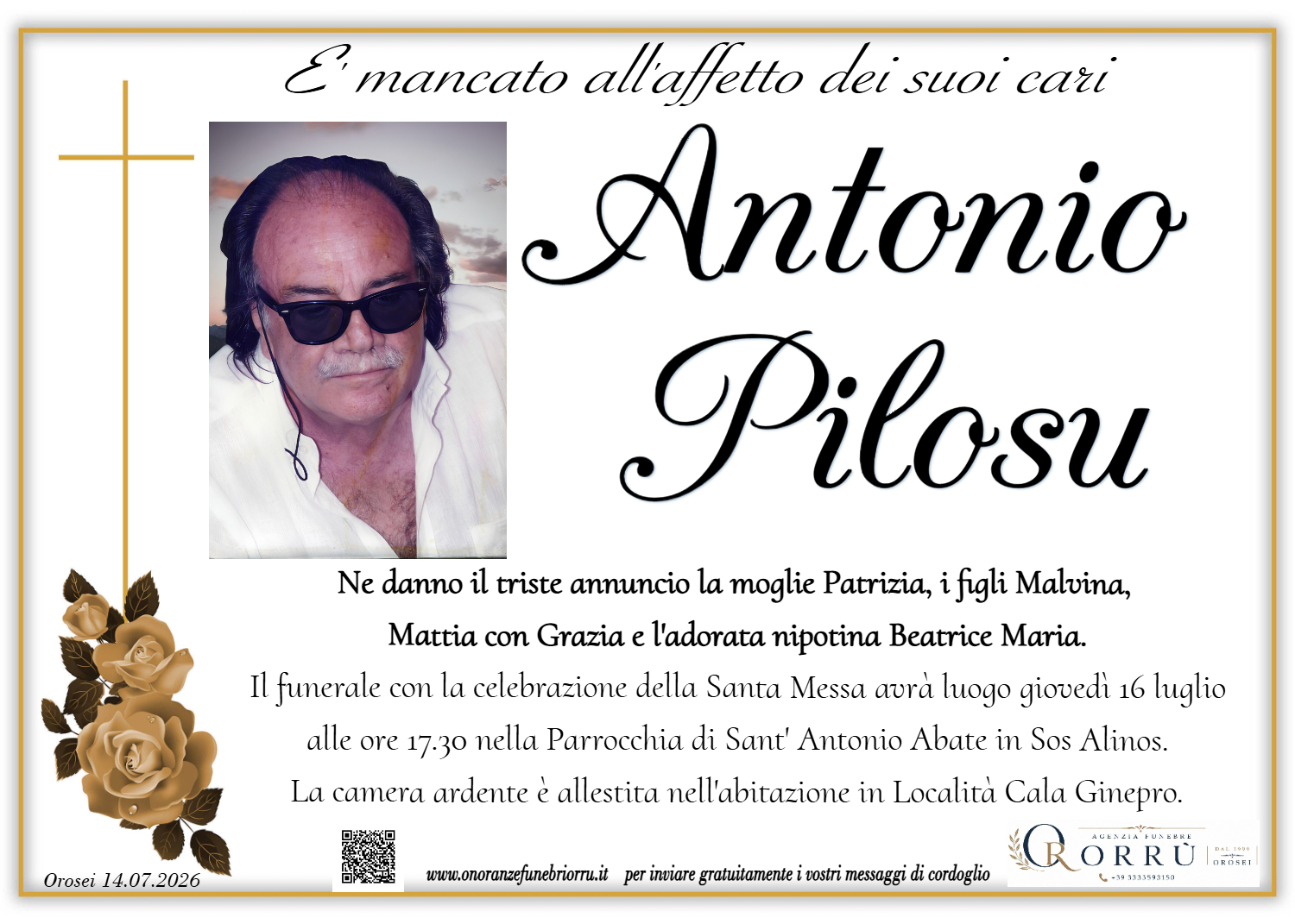 MANIFESTO Antonio Pilosu