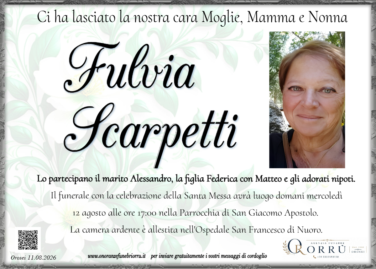 MANIFESTO Fulvia Scarpetti