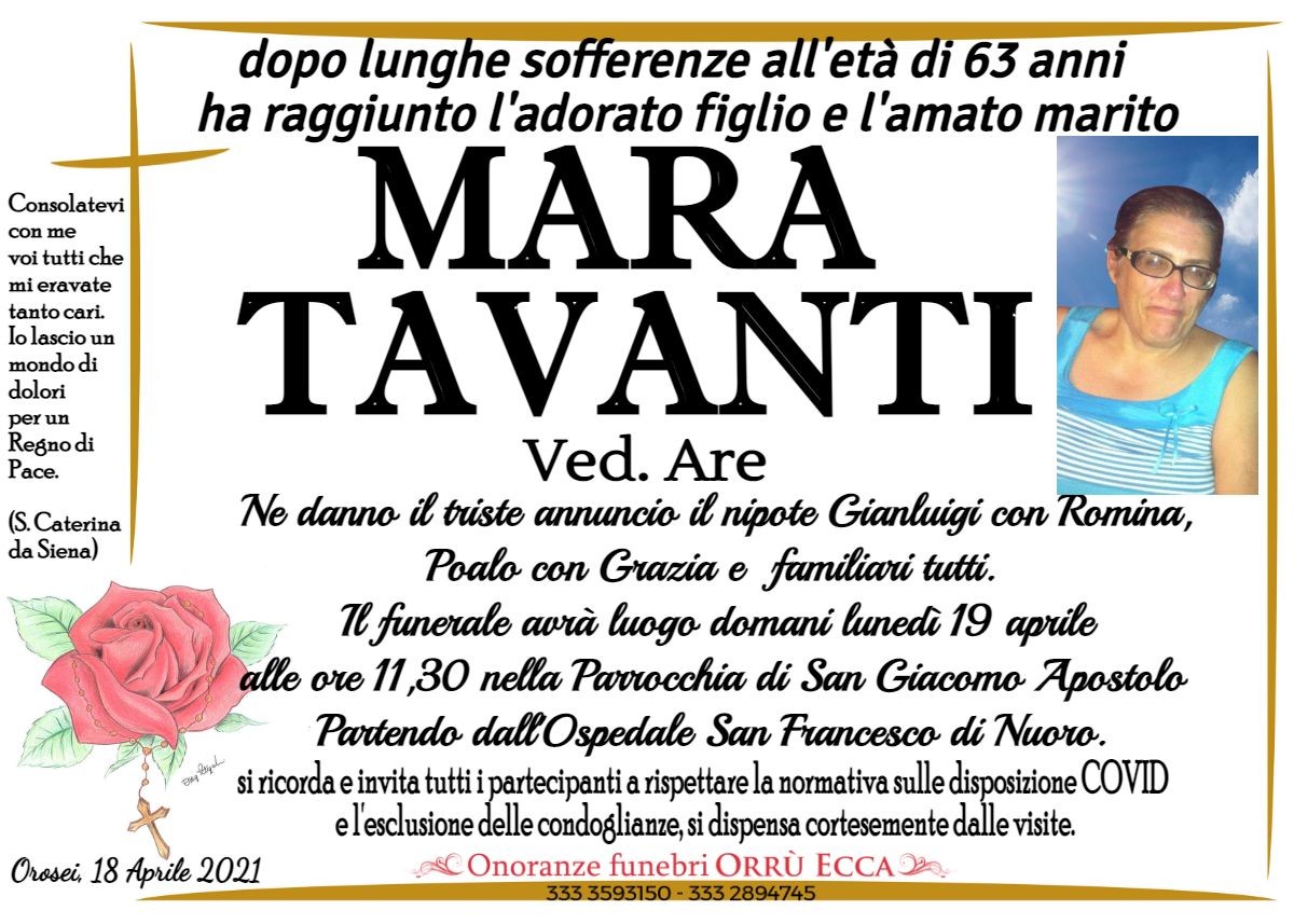 MANIFESTO Mara Tavanti