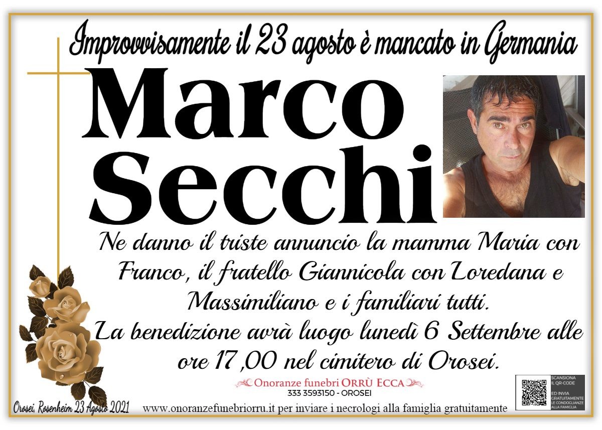 MANIFESTO Marco Secchi
