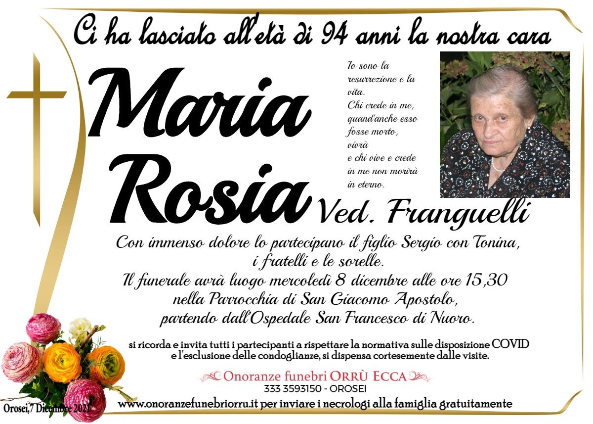 MANIFESTO Maria Rosia