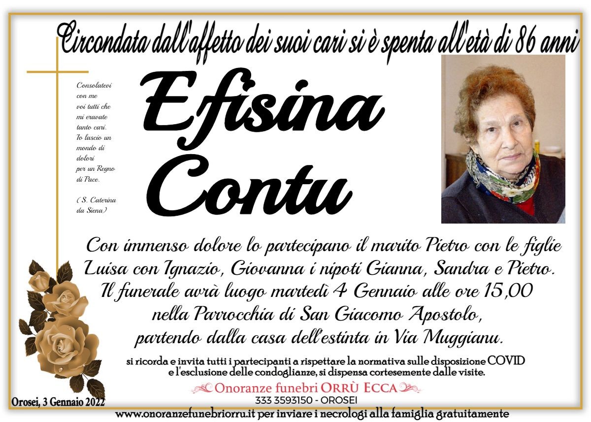 MANIFESTO Efisina Contu