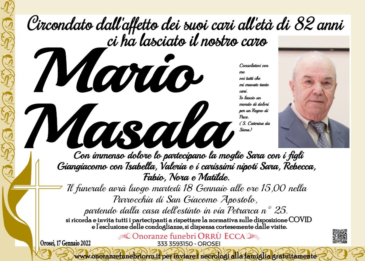 MANIFESTO Mario Masala