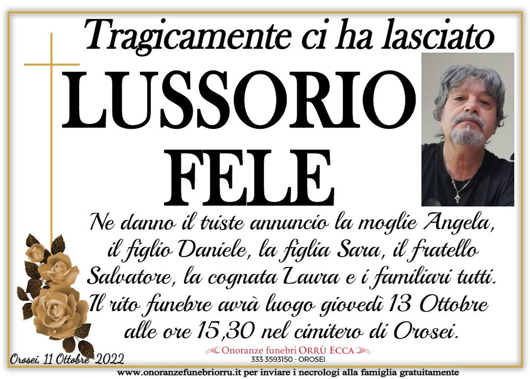 MANIFESTO Lussorio Fele