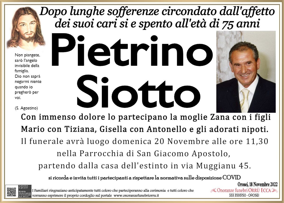 MANIFESTO Pietrino Siotto