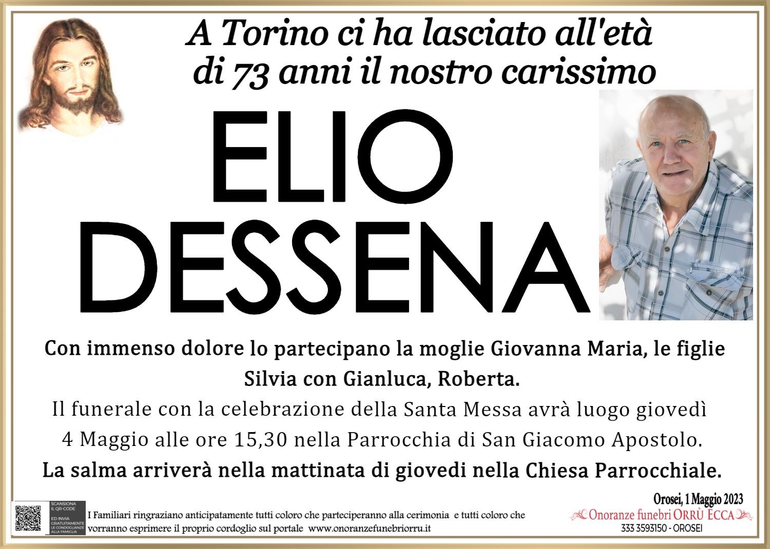 MANIFESTO Elio Dessena