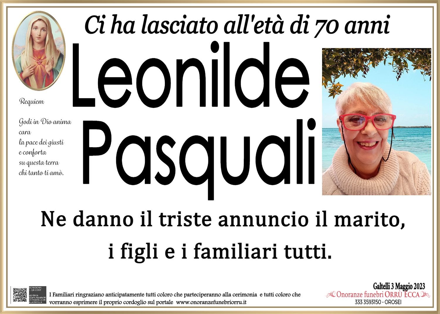 MANIFESTO Leonilde Pasquali