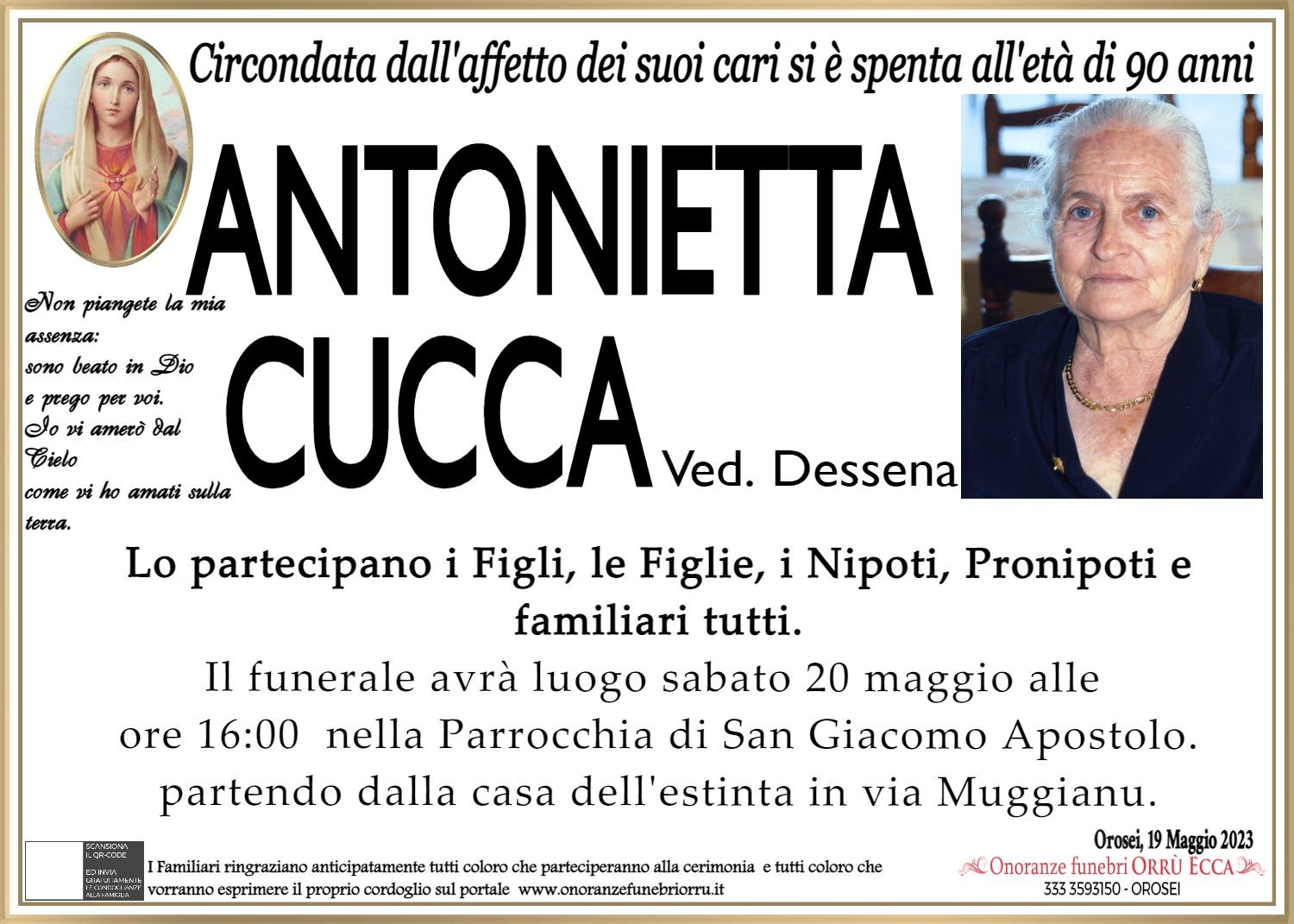 MANIFESTO Antonietta Cucca
