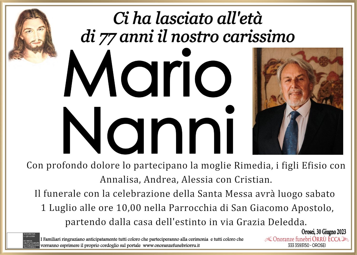 MANIFESTO Mario Nanni
